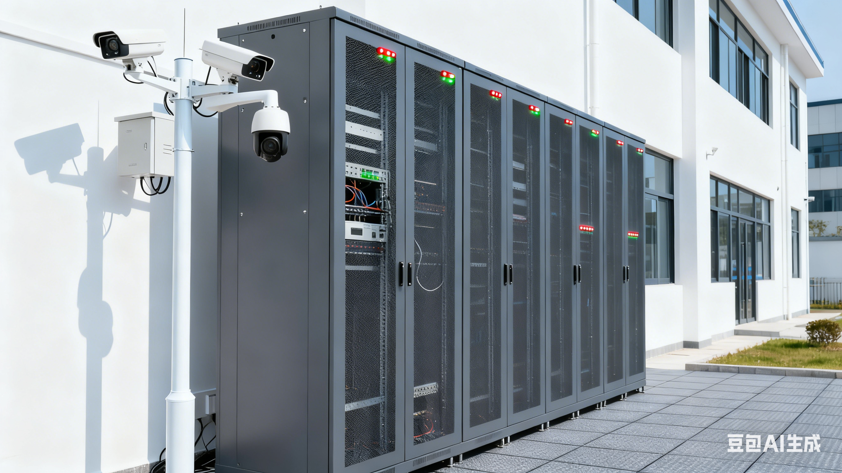 乐山物业服务分公司实训基地二期监控系统